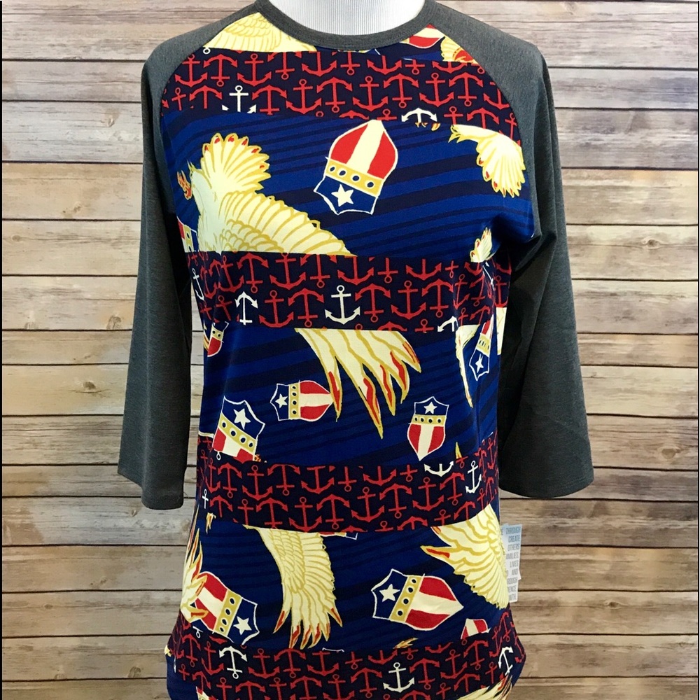 LuLaRoe Americana Randy XS
